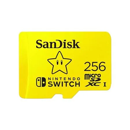 SanDisk Nintendo Switch - Paměťová karta flash - 256 GB - UHS-I U3 - microSDXC UHS-I - pro Nintendo Switch