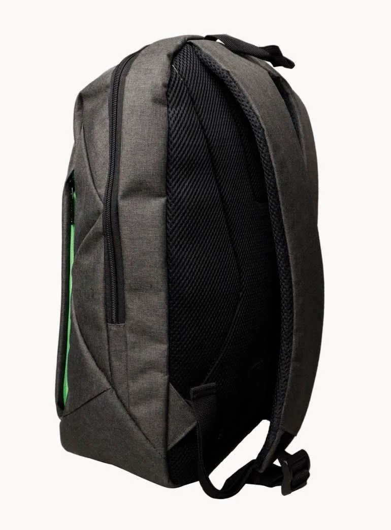 Acer urban backpack, grey & green, 15.6"