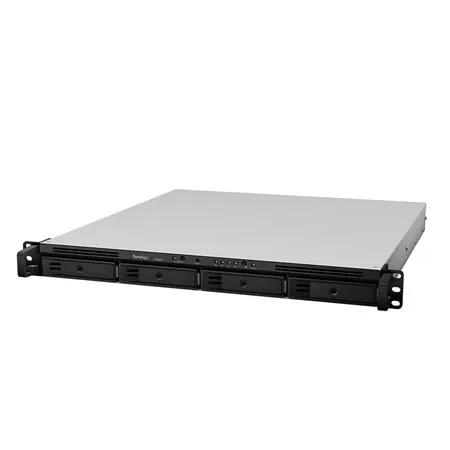 Synology RackStation RS822RP+ 4-bay NAS, rack 1U, CPU QC Ryzen V1500B 64bit, RAM 2GB, dva zdroje