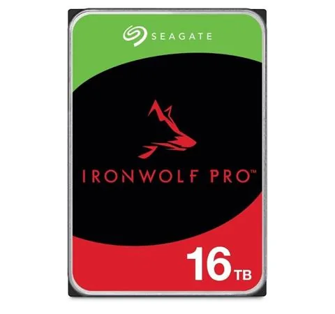Seagate IronWolf Pro ST16000NT001 - Pevný disk - 16 TB - interní - 3.5" - SATA 6Gb/s - 7200 ot/min. - vyrovnávací paměť: 256 MB - s 3 roky Seagate Rescue Data Recovery