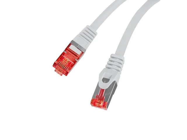 LANBERG Patch kabel CAT 6 S-FTP, AWG 26/7, LSZH, měď, šedý, 2m