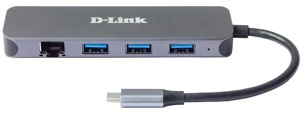D-Link DUB-2334 - Dokovací stanice - USB-C - HDMI - 1GbE