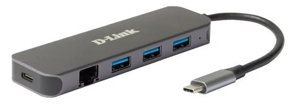 D-Link DUB-2334 - Dokovací stanice - USB-C - HDMI - 1GbE