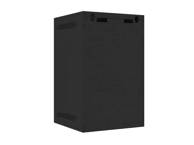 LANBERG RACK CABINET 10” WALL-MOUNT 9U/280X310 FOR SELF-ASSEMBLY WITH METAL DOOR BLACK (FLAT PACK)