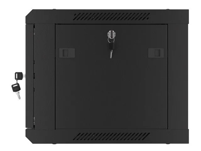 LANBERG RACK CABINET 19” WALL-MOUNT 6U/600X450 (FLAT PACK) V2 BLACK