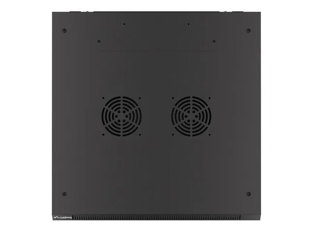 LANBERG RACK CABINET 19” WALL-MOUNT 12U/600X600 FOR SELF-ASSEMBLY WITH METAL DOOR BLACK (FLAT PACK)