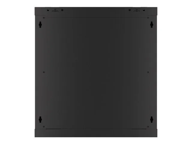 LANBERG RACK CABINET 19” WALL-MOUNT 12U/600X600 FOR SELF-ASSEMBLY WITH METAL DOOR BLACK (FLAT PACK)