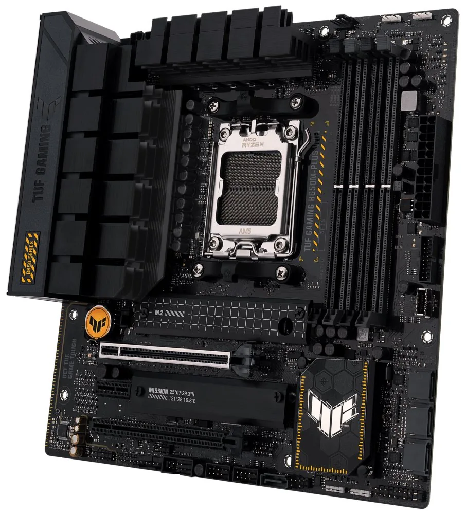 MB ASUS TUF Gaming B650M-PLUS WIFI AM5 4xDDR5 M.2 W6+BT5.2 HDMI DP mATX