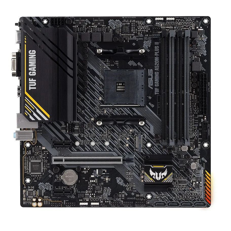 MB ASUS TUF Gaming A520M-PLUS II AM4 4xDDR4 M.2 HDMI DP D-sub mATX