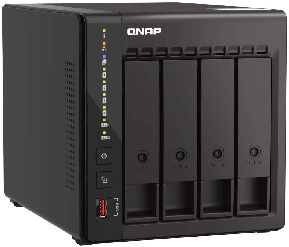QNAP NAS desktop TS-453E-8G (2,6GHz 8GB RAM 4x SATA 2x HDMI 2x PCIe 2x 2,5GbE 2xUSB 2.0 2xUSB 3.2)