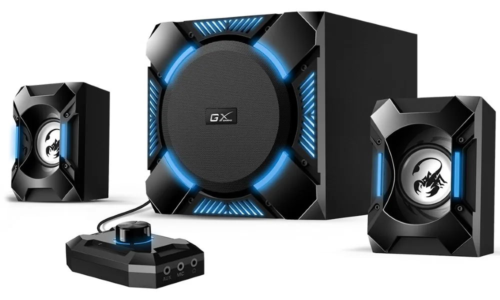 GENIUS repro GX GAMING SW-G2.1 1200 2.1 36W Černé