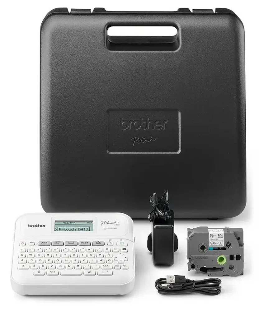 Brother PT-D410VP, 3-18mm, USB, kufřík