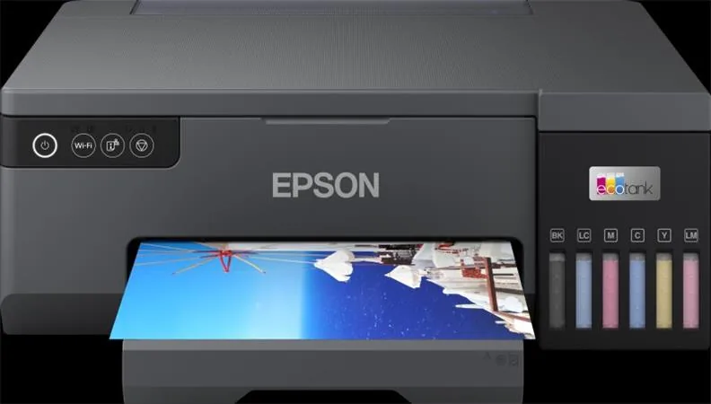 Epson EcoTank L8050, A4 color foto tlaciaren, tlac na CD DVD, USB, WiFi
