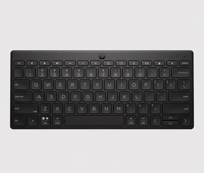 HP 350 klávesnice bezdrátová CZ/SK, černá bez numeriky, 2.4 [GHz]