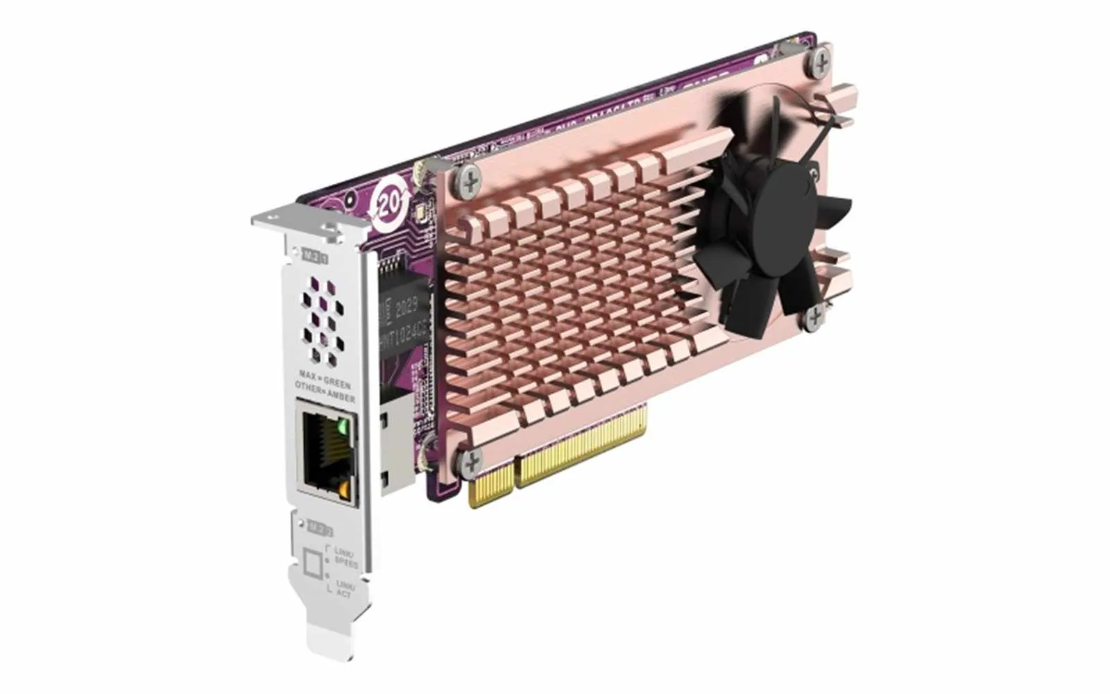 QNAP QM2-2P10G1TB
