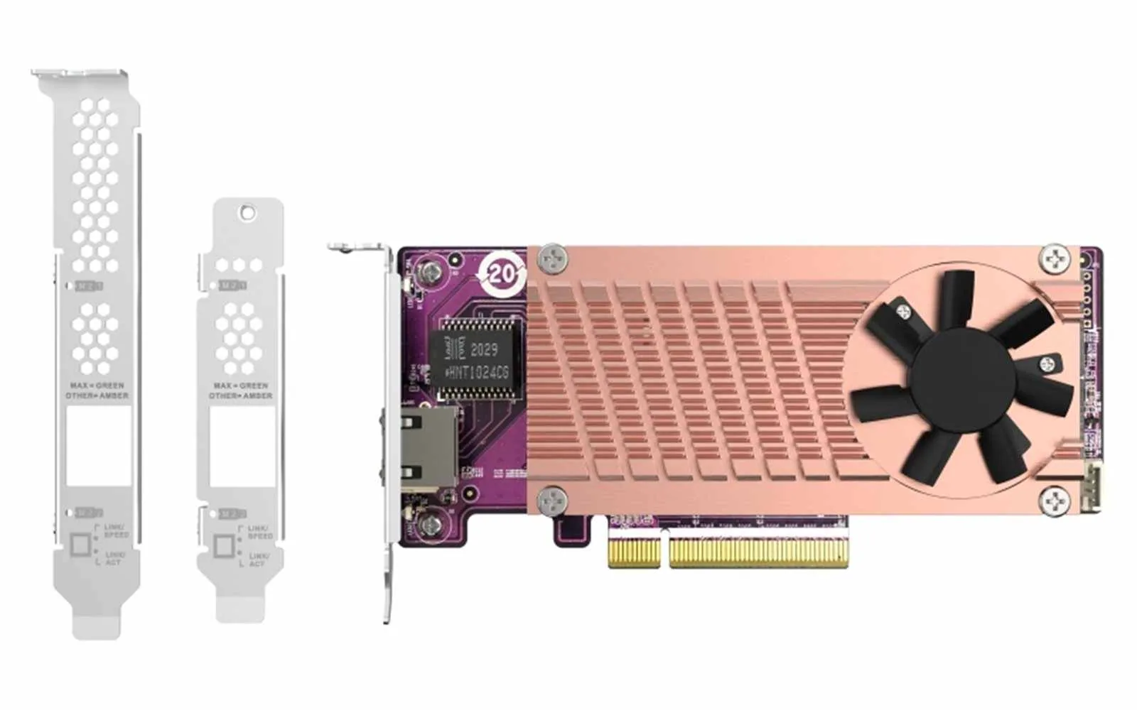 QNAP QM2-2P10G1TB