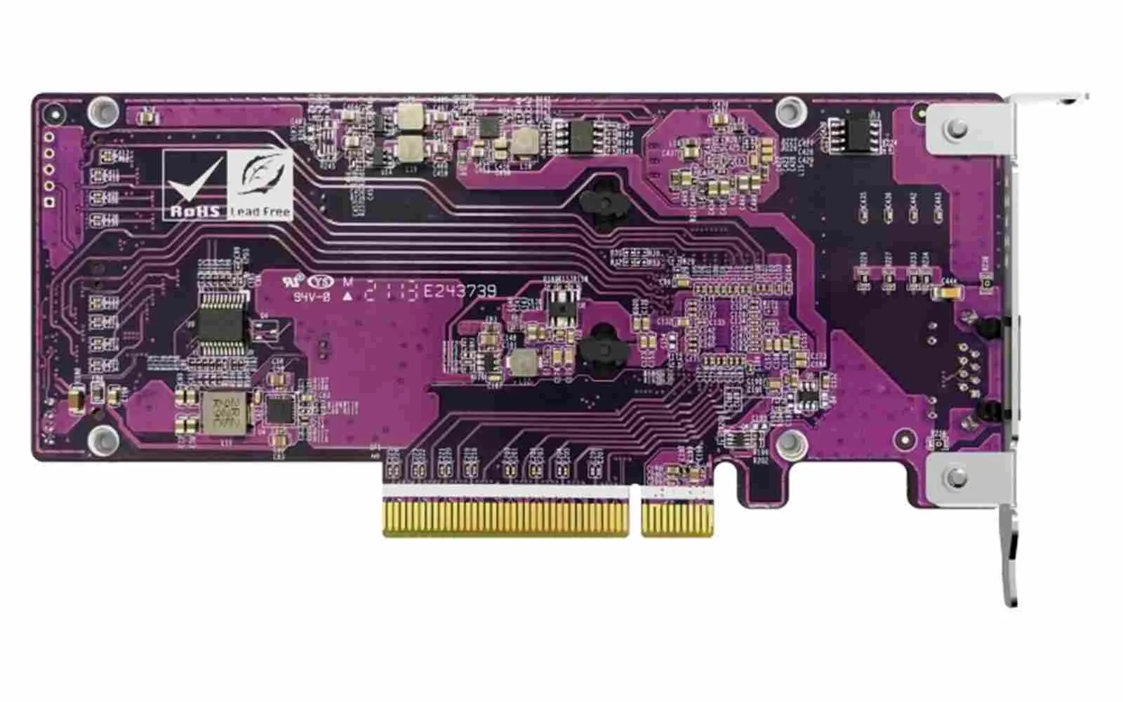 QNAP QM2-2P10G1TB