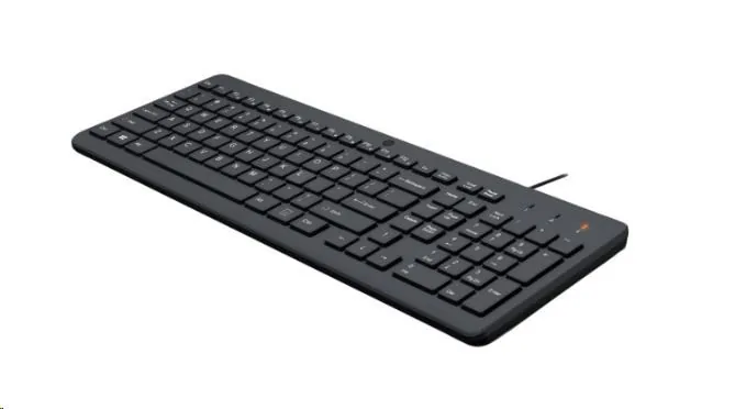 HP 150 Klávesnice USB CZ, černá klasická
