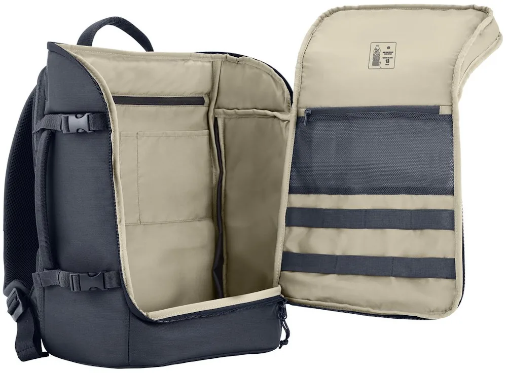 Batoh na notebook 15,6", 25 l, cestovní, modrý z polyesteru, HP