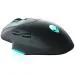 Dell Alienware 620M/Herní/Optická/Pro praváky/26 000 DPI/Drátová+bezdrátová/Černá