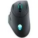 Dell Alienware 620M/Herní/Optická/Pro praváky/26 000 DPI/Drátová+bezdrátová/Černá