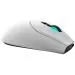 Dell Alienware 620M/Herní/Optická/Pro praváky/26 000 DPI/Drátová+bezdrátová/Bílá