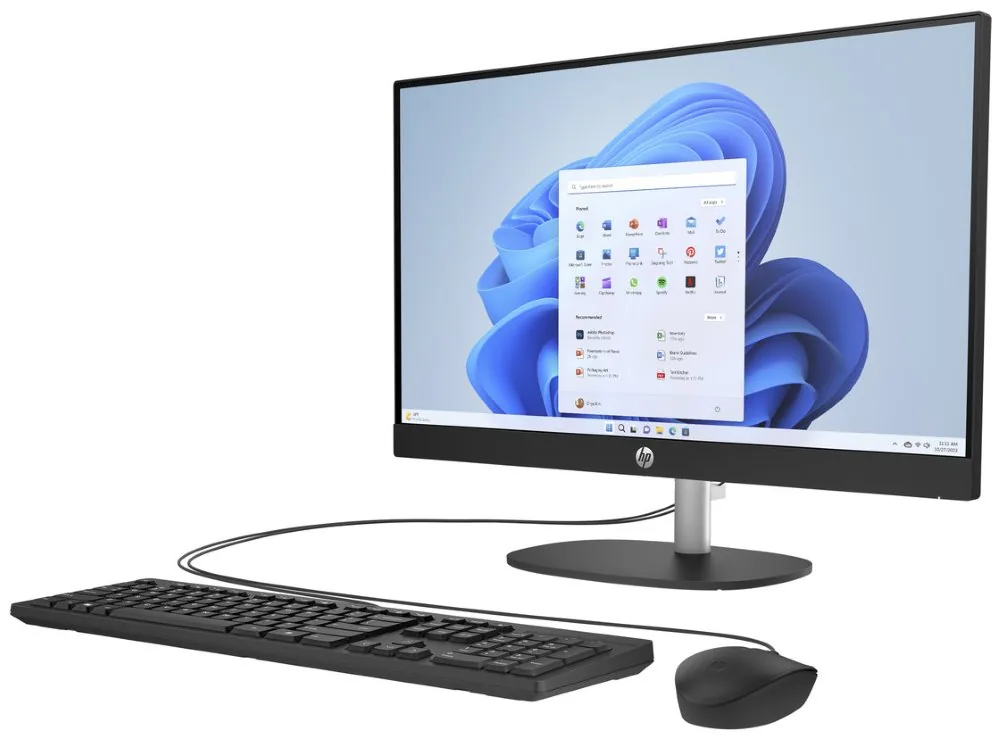 HP AiO 24-cr0004nc, 23.8" FHD AG IPS,RYZEN 7 7730U, 16GB DDR4 3200, SSD 1TB, Win11 Home