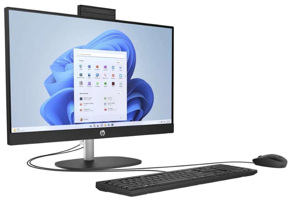 HP AiO 24-cr0004nc, 23.8" FHD AG IPS,RYZEN 7 7730U, 16GB DDR4 3200, SSD 1TB, Win11 Home