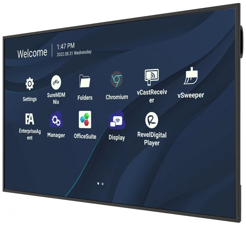 ViewSonic Prezentační Display CDE7530 75" 24-7 LCD 3840x2160 8ms 450cd HDMI x 3 USB A x 2 USB-C RJ45 RS232 repro Android