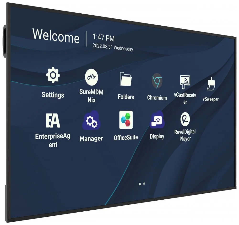 ViewSonic Prezentační Display CDE7530 75" 24-7 LCD 3840x2160 8ms 450cd HDMI x 3 USB A x 2 USB-C RJ45 RS232 repro Android