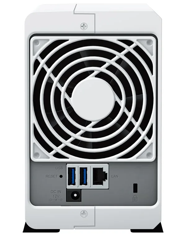 Synology Disk Station DS223J - Server NAS - SATA 6Gb/s - RAID 0, 1, JBOD - RAM 1 GB - Gigabit Ethernet - iSCSI podpora