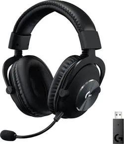 Logitech G Pro X - Náhlavní souprava - plná velikost - LIGHTSPEED - bezdrátový - izolace zvuku
