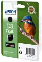 Epson T1591 - 17 ml - foto černá - originální - blistr - inkoustová cartridge - pro Stylus Photo R2000