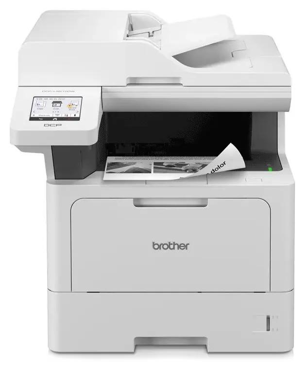 Brother DCP-L5510DW - Multifunkční tiskárna - Č/B - laser - A4/Legal (média) - až 48 stran/min. (kopírování) - až 48 stran/min. (tisk) - 250 listy - NFC, USB 2.0, hostitel USB 2.0, Gigabit LAN, Wi-Fi(n)