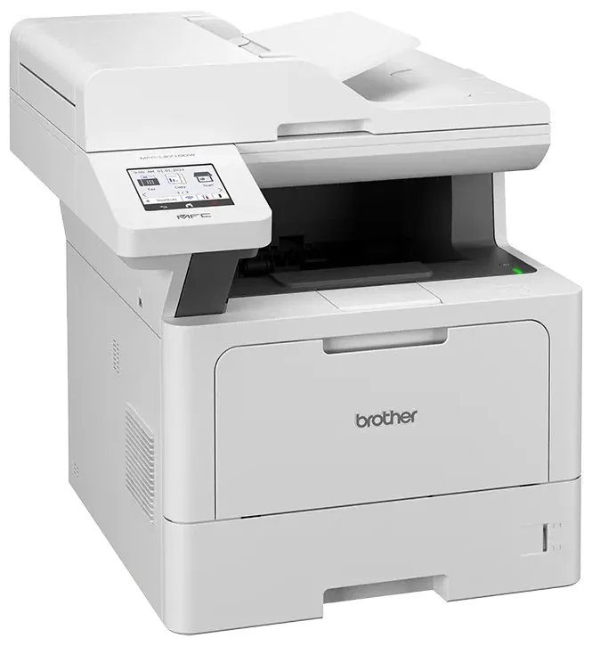 Brother MFC-L5710DW - Multifunkční tiskárna - Č/B - laser - Letter A (216 x 279 mm)/A4 (210 x 297 mm) (originální) - A4/Legal (média) - až 48 stran/min. (kopírování) - až 48 stran/min. (tisk) - 350 listy - 33.6 Kbps - USB 2.0, Gigabit LAN, Wi-Fi(n), hosti