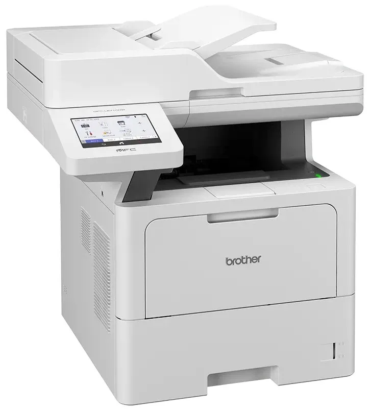 Brother MFC-L6710DW - Multifunkční tiskárna - Č/B - laser - A4/Legal (média) - až 50 stran/min. (kopírování) - až 50 stran/min. (tisk) - 520 listy - 33.6 Kbps - USB 2.0, Gigabit LAN, Wi-Fi(n)
