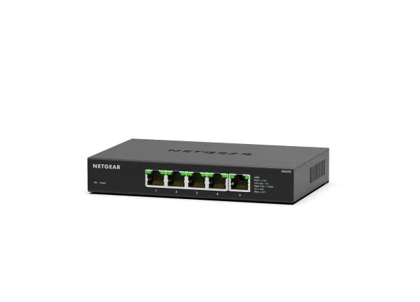 NETGEAR MS305 - Přepínač - multi-gigabitový - neřízený - 5 x 100/1000/2.5G - desktop, pro připevnění na zeď