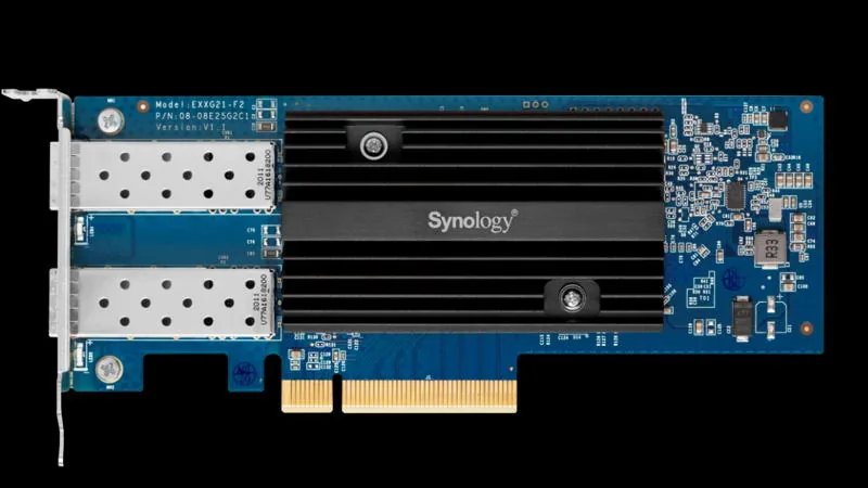 Synology E25G30-F2 - Síťový adaptér - PCIe 3.0 x8 nízký profil - 25 Gigabit SFP28 x 2