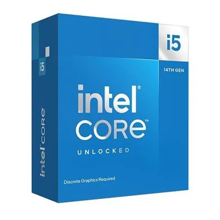 Intel Core i5 i5-14600KF - 3.5 GHz - 14jádrový - 20 vláken - 24 MB vyrovnávací paměť - FCLGA1700 Socket - Box