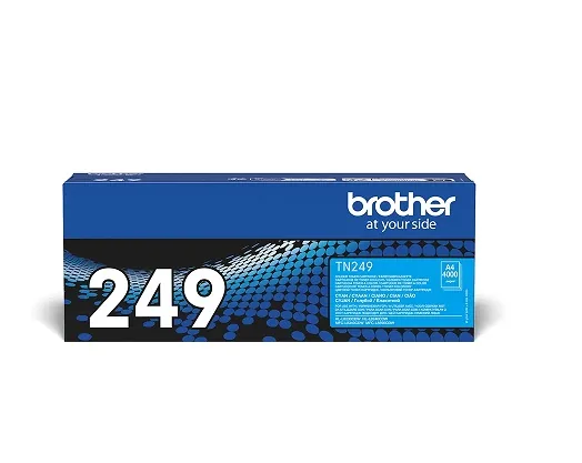 Brother TN249C - Super High Yield - azurová - originální - pouzdro - kazeta s barvivem - pro Brother HL-L8240CDW, MFC-L8390CDW