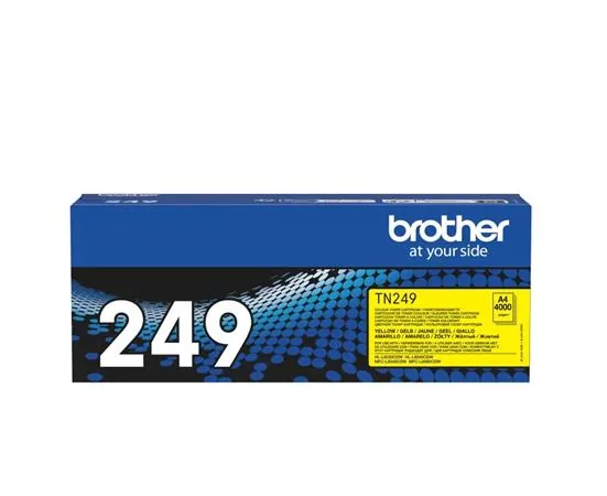 Brother TN249Y - Super High Yield - žlutá - originální - pouzdro - kazeta s barvivem - pro Brother HL-L8240CDW, MFC-L8390CDW