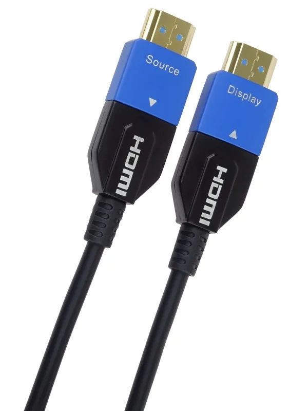 PREMIUMCORD Ultra High Speed HDMI 2.1 optický kabel 8K@60Hz 4K@120Hz 25m zlacený