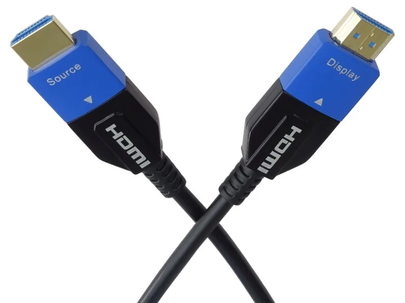 PREMIUMCORD Ultra High Speed HDMI 2.1 optický kabel 8K@60Hz 4K@120Hz 25m zlacený