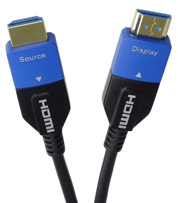 PREMIUMCORD Ultra High Speed HDMI 2.1 optický kabel 8K@60Hz 4K@120Hz 25m zlacený