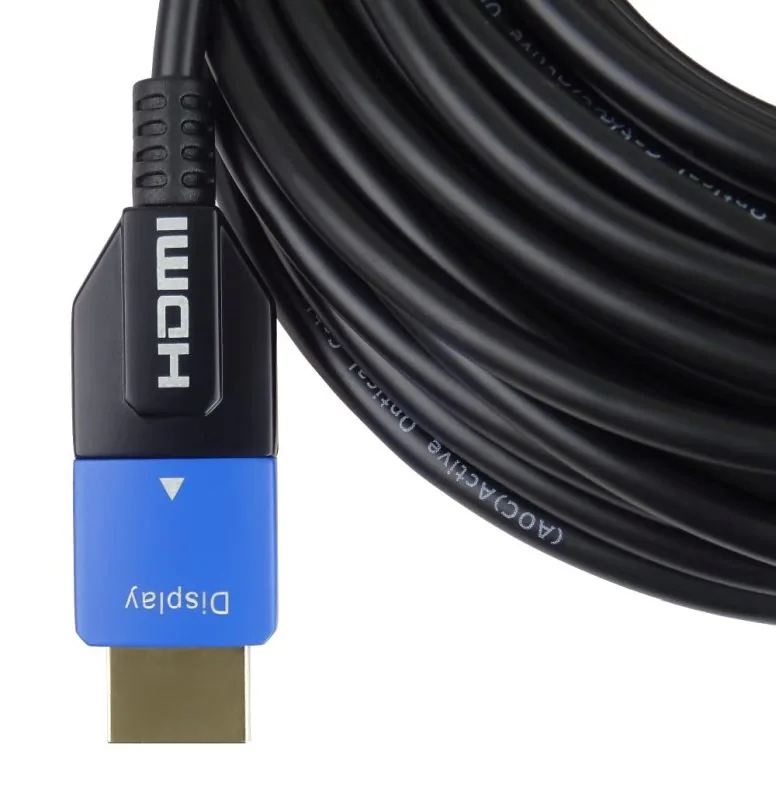 PREMIUMCORD Ultra High Speed HDMI 2.1 optický kabel 8K@60Hz 4K@120Hz 25m zlacený