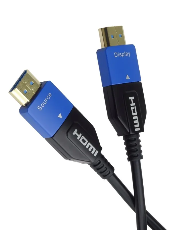 PREMIUMCORD Ultra High Speed HDMI 2.1 optický kabel 8K@60Hz 4K@120Hz 25m zlacený