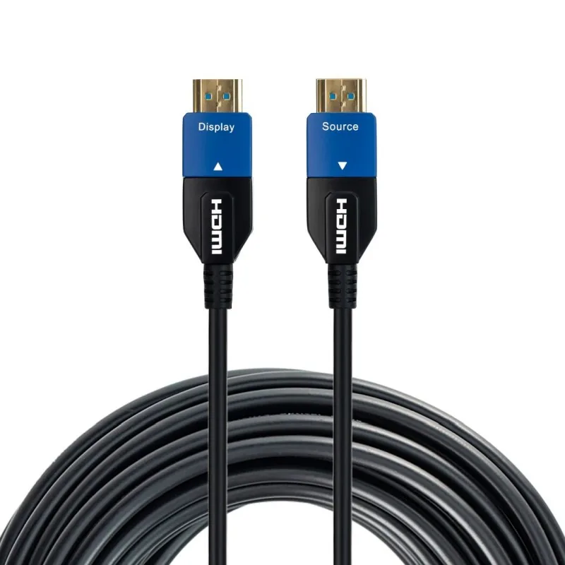 PREMIUMCORD Ultra High Speed HDMI 2.1 optický kabel 8K@60Hz 4K@120Hz 25m zlacený