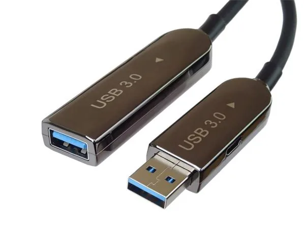 PREMIUMCORD Kabel USB3.0 + 2.0 prodlužovací optický AOC kabel A Male - A Female 20m