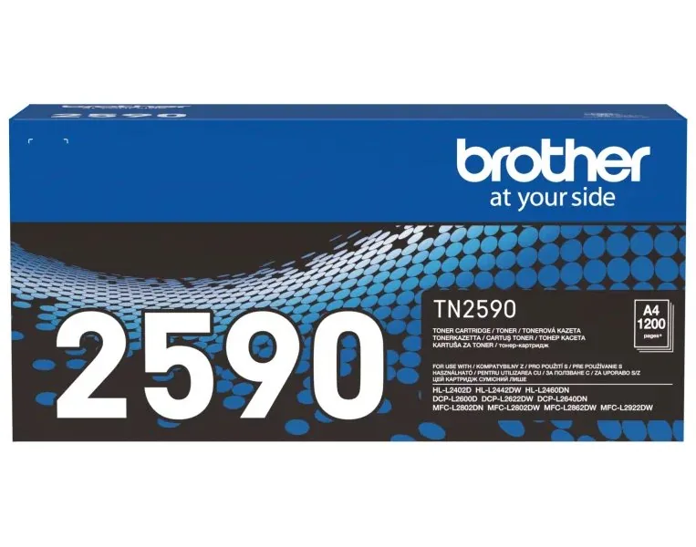 Brother TN2590 - Černá - originální - pouzdro - kazeta s barvivem - pro Brother MFC-L2922DW