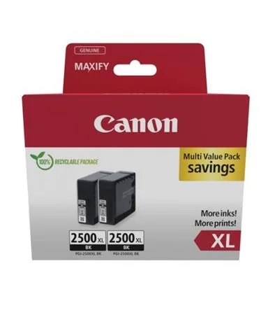 Canon originální ink PGI-2500XL BK TWIN, 9254B011, black